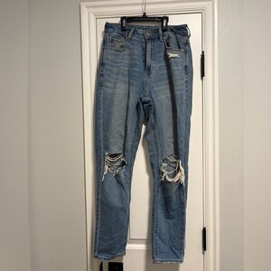 American Eagle Outfitters Blue Mom Jeans